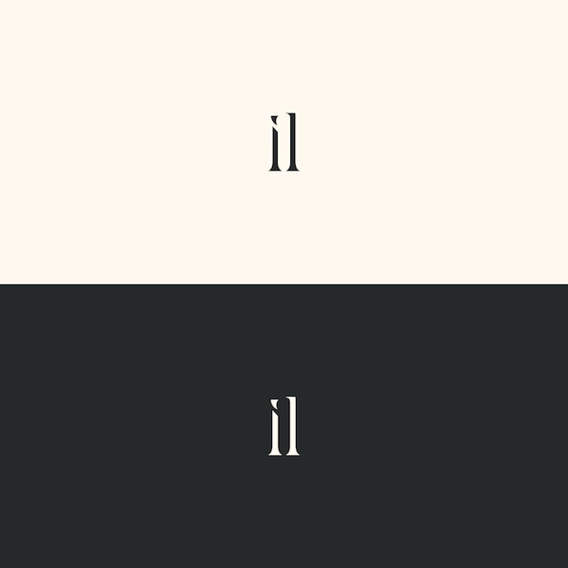 Il diseño del logotipo imagen vectorial