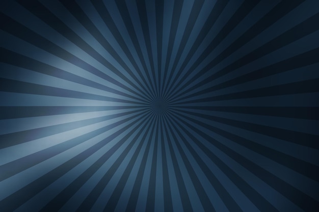 Iluminación suave y sombras en fondo abstracto azul oscuro