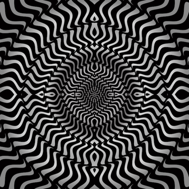 ilusión óptica oscura en vector