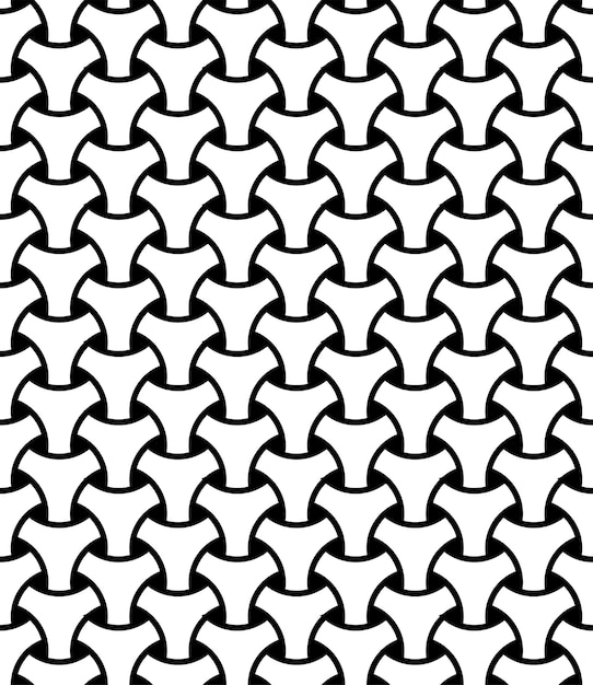 Ilusión de patrón de malla geométrica sin costuras red de malla triangular círculos negros