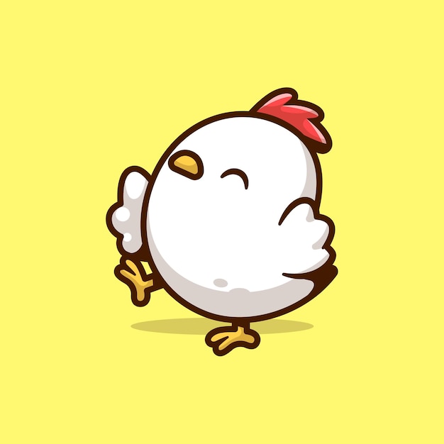 ILUSTRACIÓN DE POLLO LINDO