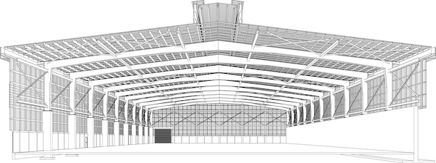 Ilustración 3D del proyecto de construcción