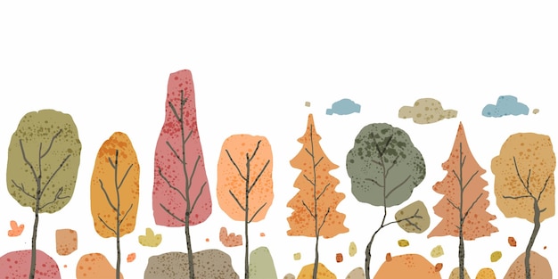 ilustración abstracta de color suave para la decoración