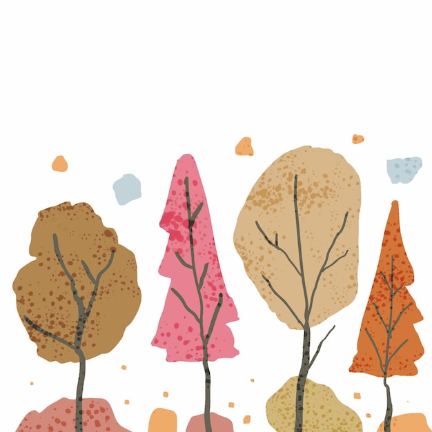 ilustración abstracta de color suave para la decoración