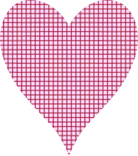 ilustración abstracta del corazón
