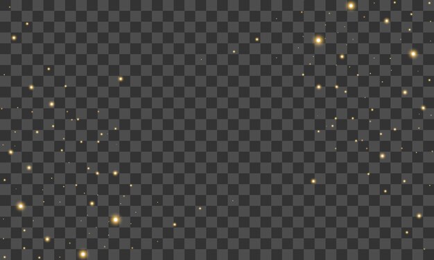 Ilustración abstracta de onda de brillo de nube dorada de vector