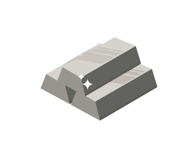 Ilustración de las acciones del icono de la barra plateada