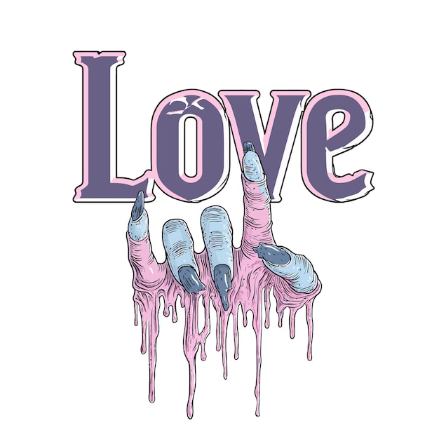Ilustración adhesiva de una pareja besándose diseño gráfico del día de San Valentín