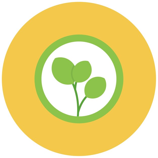 Ilustración de la agricultura plana