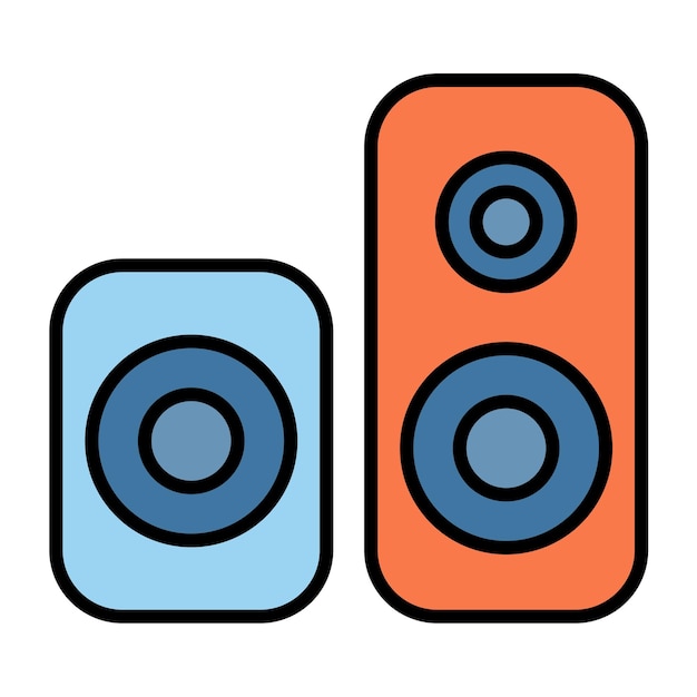 Ilustración del altavoz plano