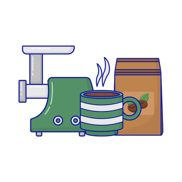 Ilustración de amoladora