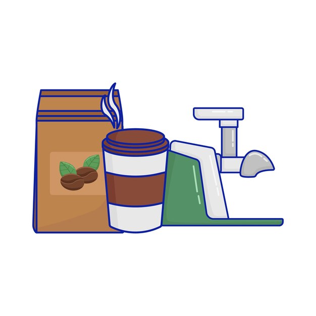 Ilustración de amoladora