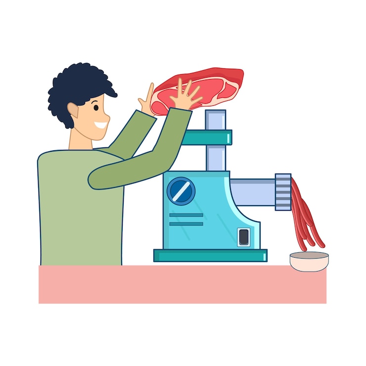 Vector ilustración de amoladora