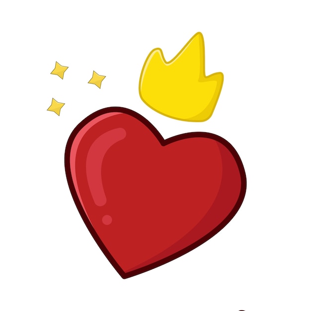 Vector ilustración del amor