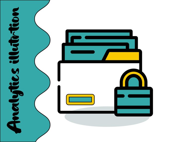 Vector ilustración de análisis de negocios de vector