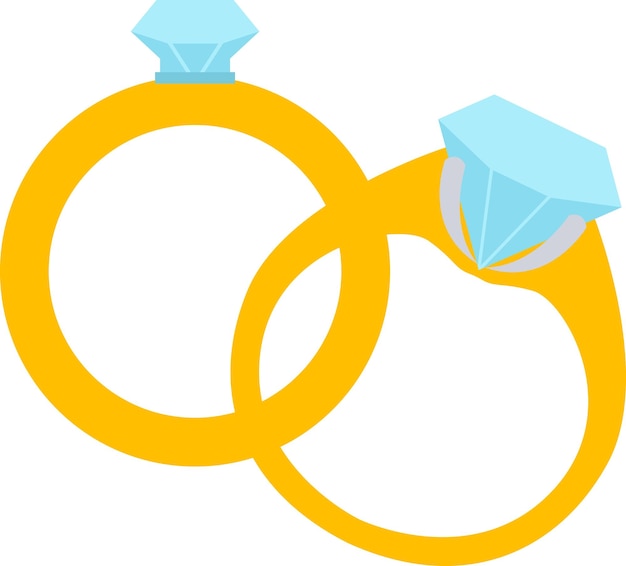 ilustración, de, anillo