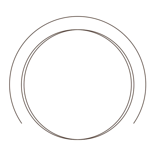 Ilustración de los anillos concéntricos