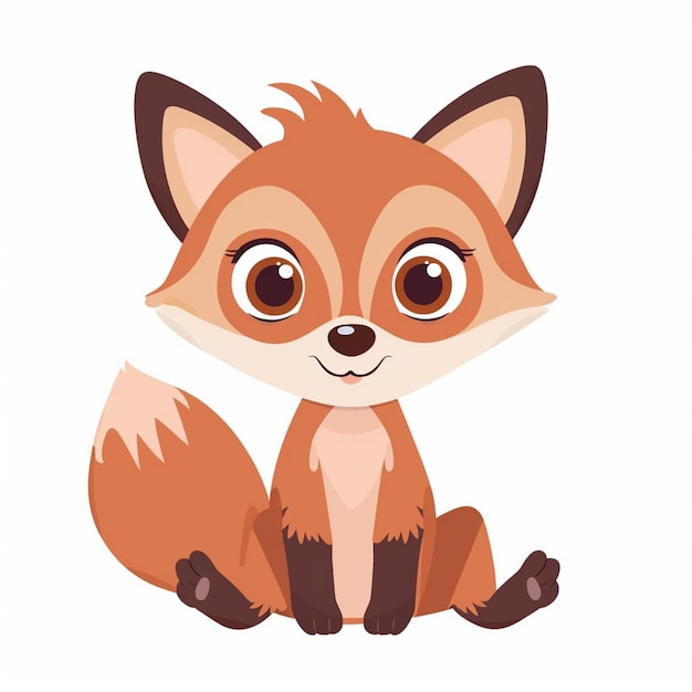 Ilustración animal set vectorial lindo personaje del zoológico de dibujos animados naturaleza león aislado salvaje salvaje