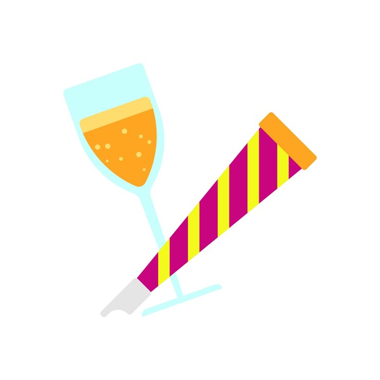 Vector ilustración de año nuevo