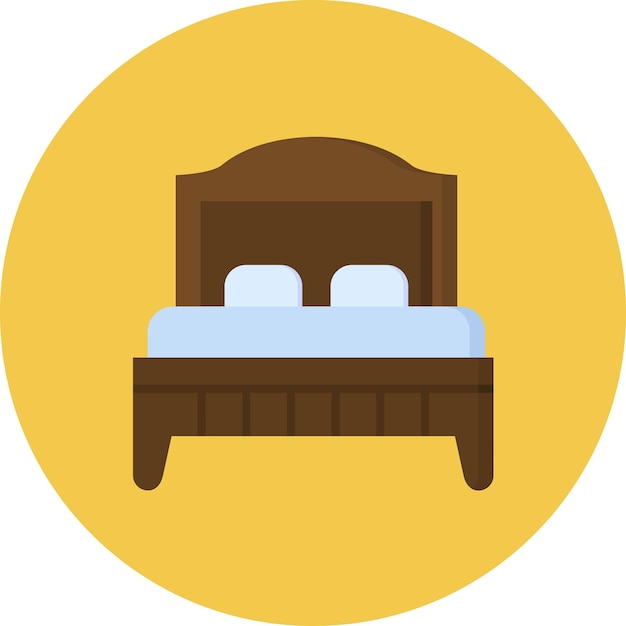 Ilustración de un apartamento de dormitorio doble