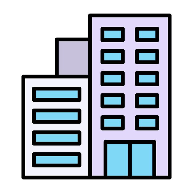 Ilustración del apartamento del hotel