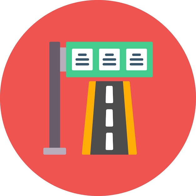 Ilustración de aplanamiento de la carretera