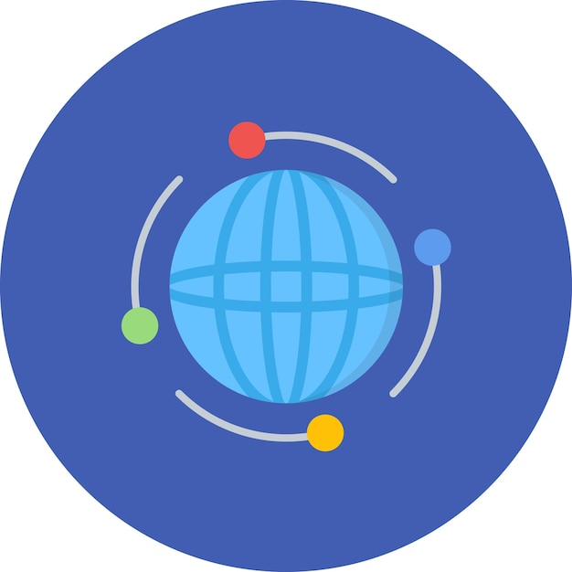 Ilustración del aplanamiento global