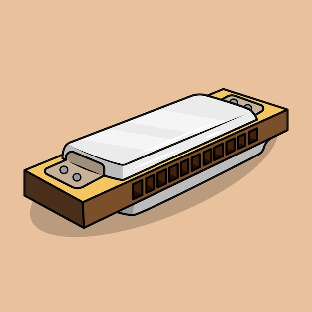 Ilustración de armónica