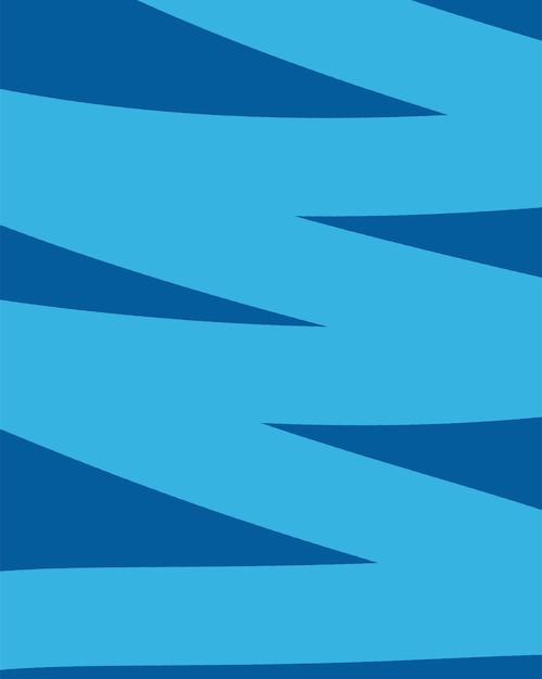 Ilustración de arte azul de línea abstracta de fondo