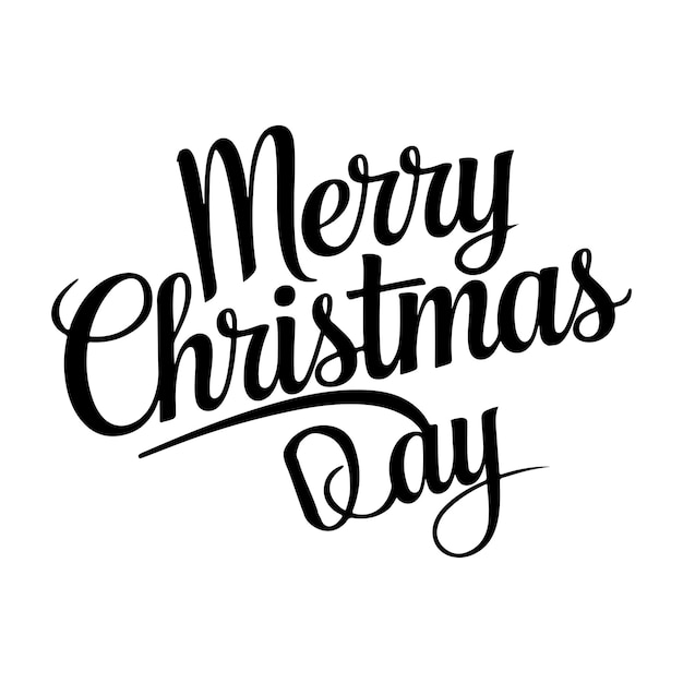Ilustración de arte del feliz día de Navidad