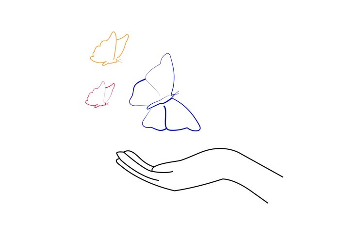 Ilustración de arte de línea dibujada a mano vectorial