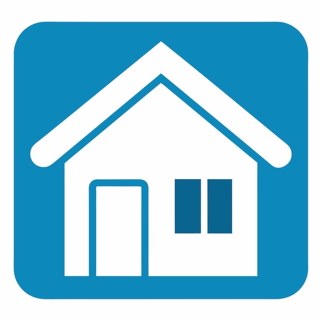 Ilustración de arte vectorial de icono para el hogar