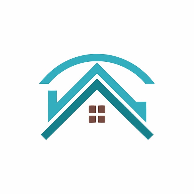 Una ilustración de arte vectorial de un logotipo de casa diseño nuevo y moderno diseño de logotipo de hogar