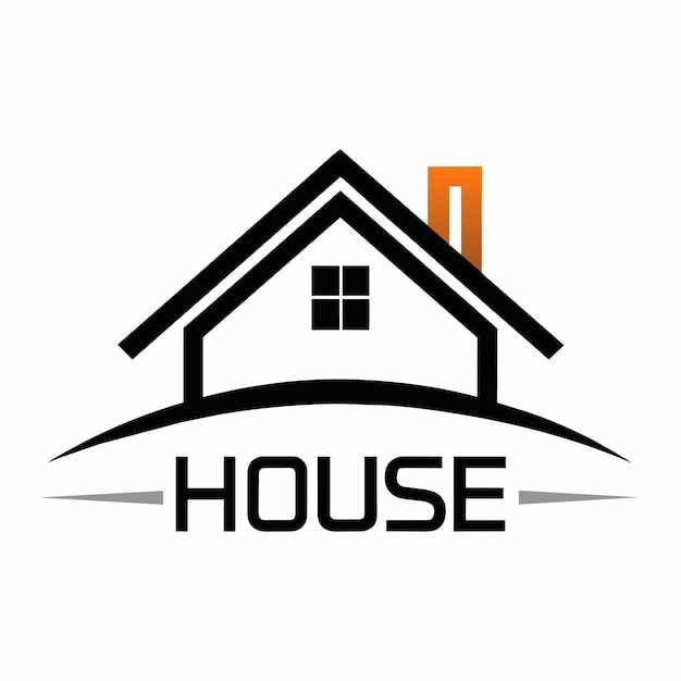 Ilustración de arte vectorial del logotipo de Modern House 5