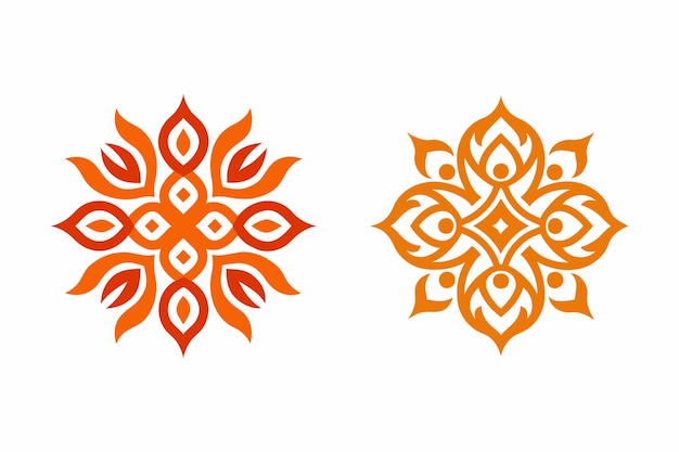 Ilustración de arte vectorial de Patten diseño colorido