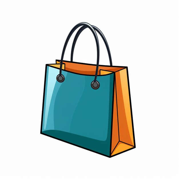 Vector ilustración artística gratuita de bolsas de compras vectoriales