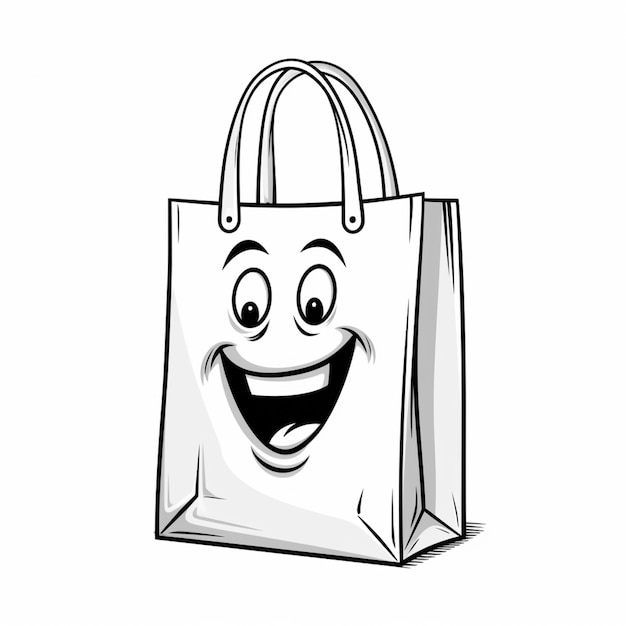 Vector ilustración artística gratuita de bolsas de compras vectoriales