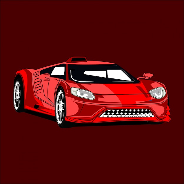 Vector ilustración de auto