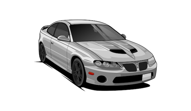 Ilustración de un automóvil