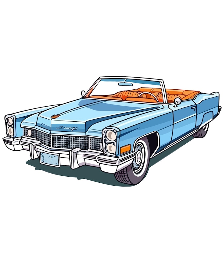 Vector ilustración de automóviles clásicos vintage automóviles vintage en fondo blanco