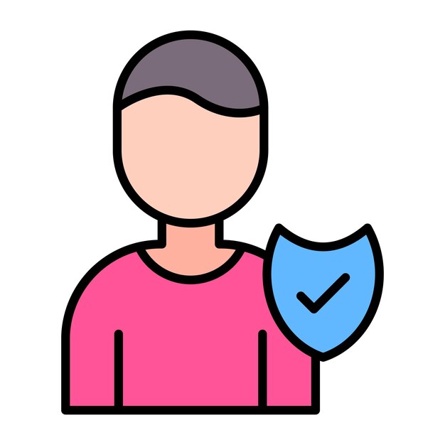 Ilustración de la autoridad plana