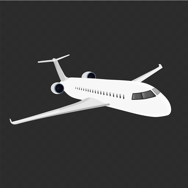 Ilustración de un avión volando