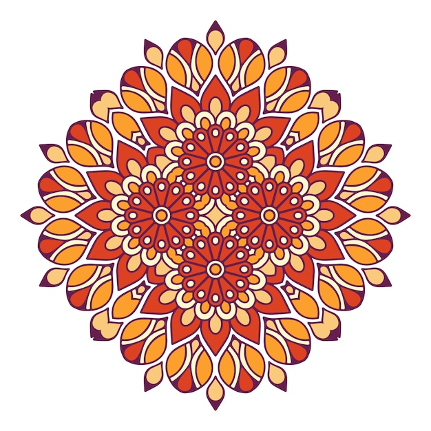 Ilustración de azulejos geométricos decorativos