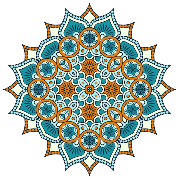 Ilustración de azulejos geométricos decorativos