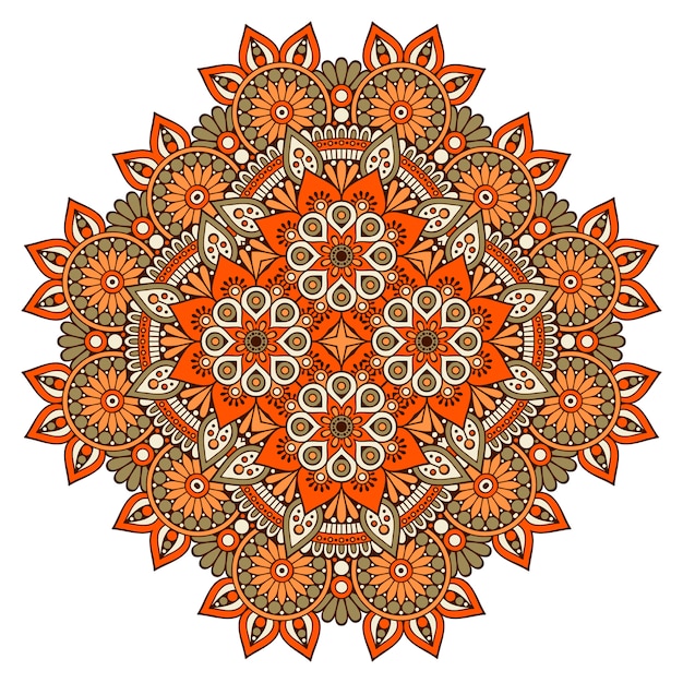 Ilustración de azulejos geométricos decorativos