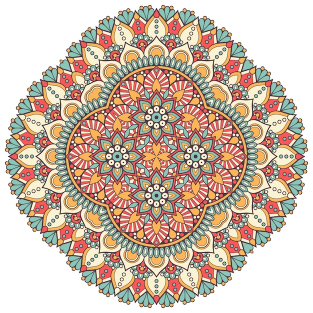 Ilustración de azulejos geométricos decorativos