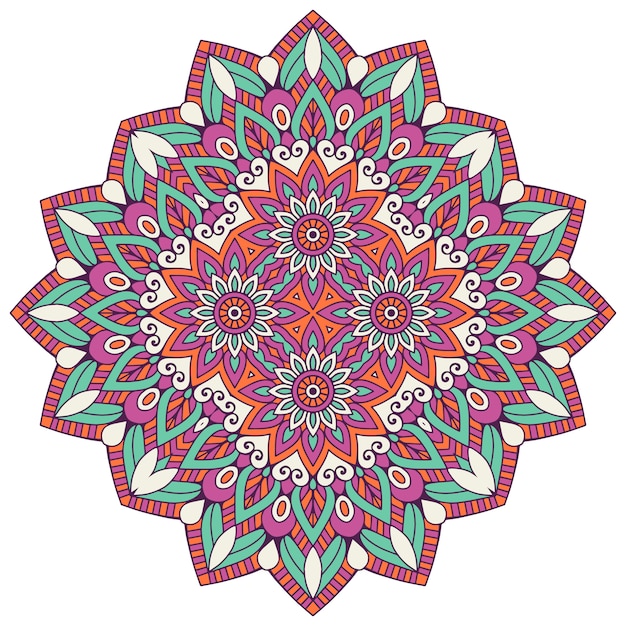 Ilustración de azulejos geométricos decorativos