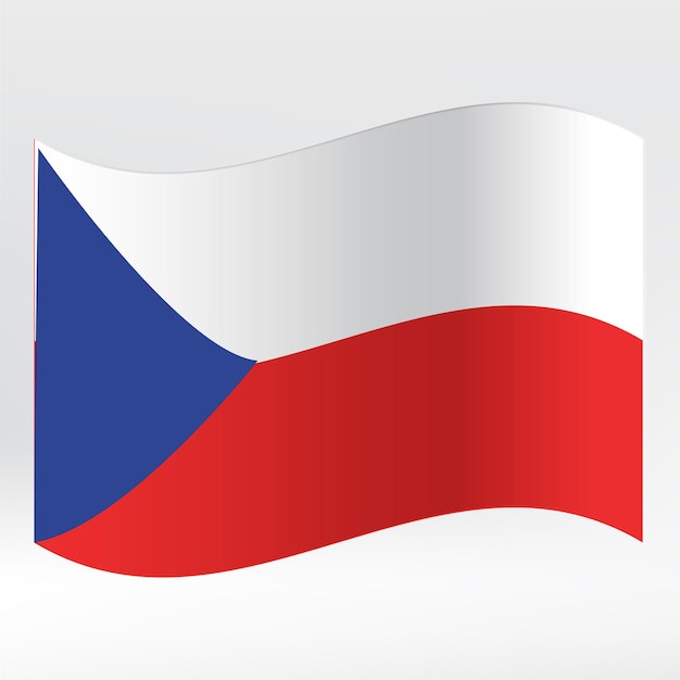 Ilustración de la bandera y colección de iconos