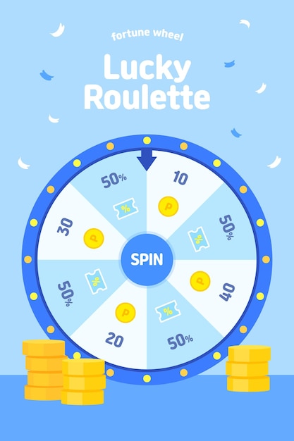 Ilustración del banner del evento de la ruleta