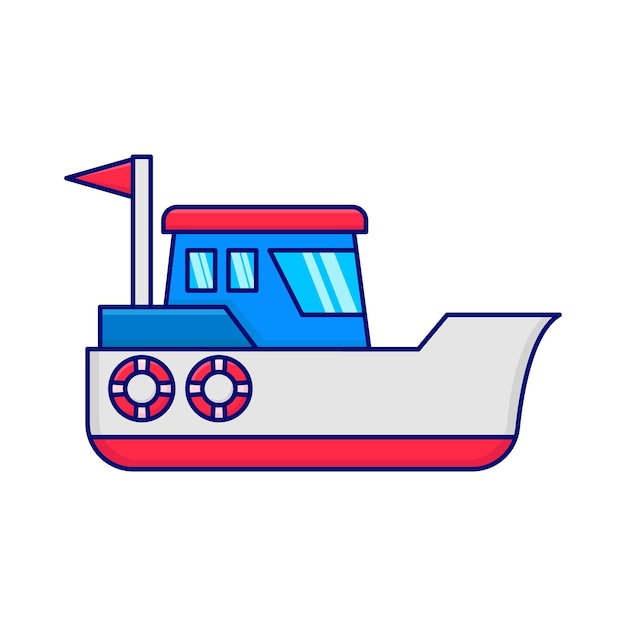 Ilustración del barco